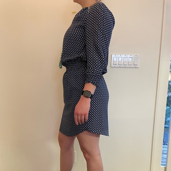 Vince Camuto Downtown Oasis Print Dress Size 10 - Picture 3 of 5